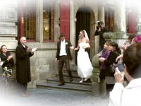 Video Uit stadhuis lopen Bruiloft op Video