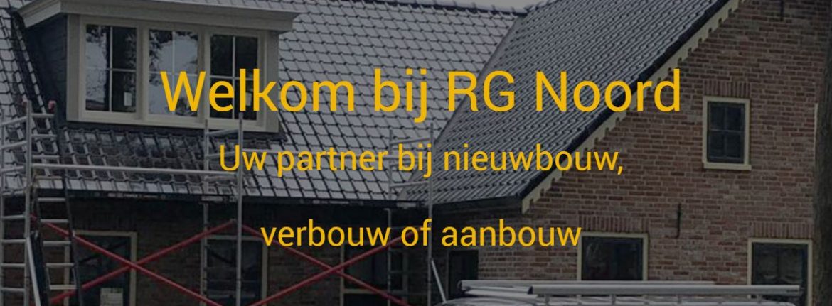 Afbeelding website RG Noord